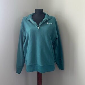 Teal Champion Sweater